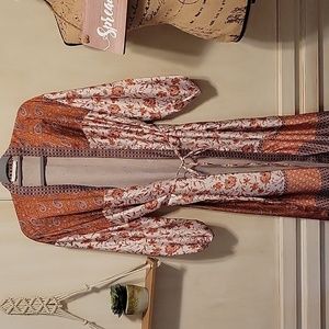 Kimono Shawl Wrap Fall tones